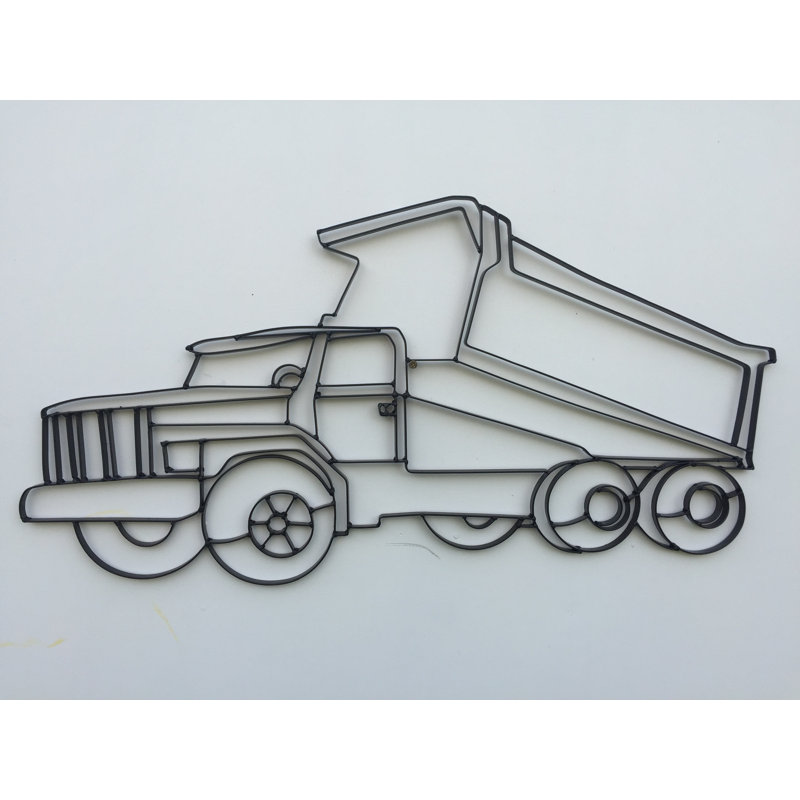 Décoration murale autodumping truck