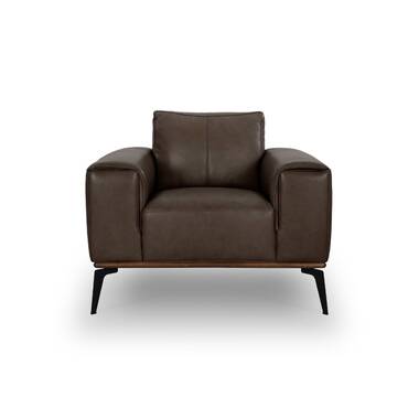 MAPLETON - Black Vegan Leather 2-Seater Sofa – Wazo Furniture