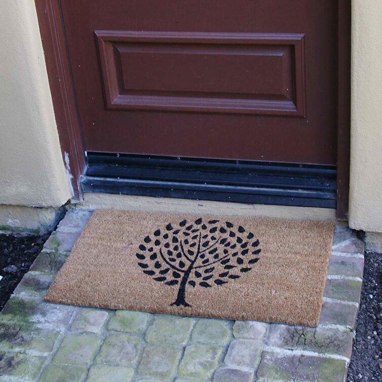 Modern Landscape Contemporary Non-Slip Outdoor Door Mat Winston Porter Mat Size