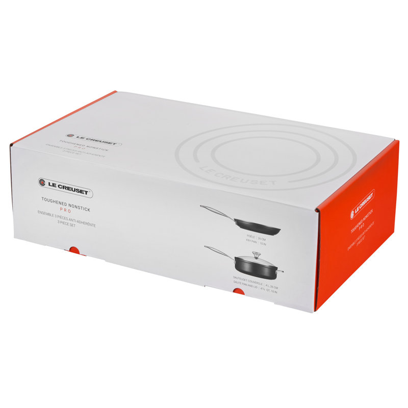 Le Creuset Toughened Nonstick 3 Piece Cookware Set