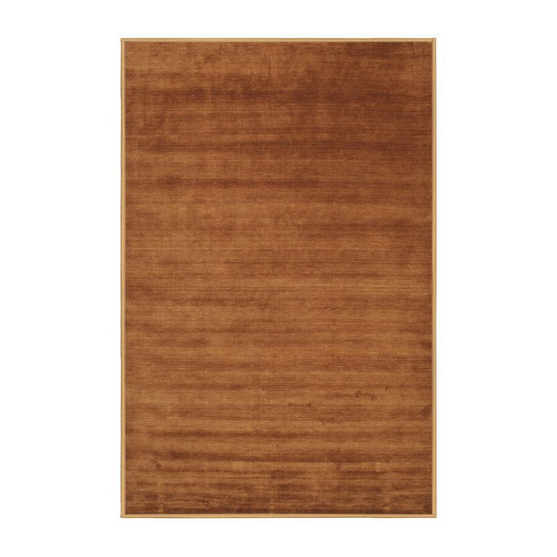 Tapis contemporain brun, Rectangle 6 pi x 9 pi