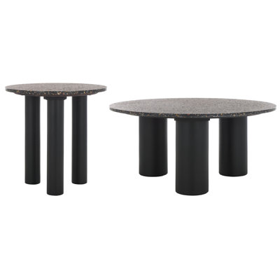 Erath 2 Piece Living Room Table Set