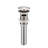 Bathroom Sink Faucet With Single Handle Control And Pop - Up Drain Overflow, Stainless Steel Construction, Brushed Nickel Look, Aerators For Smooth Bubbly Output, Rust Proof, Easy To Install Kit-121552936