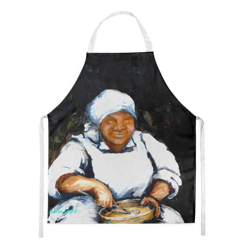 No Pattern Bib Apron