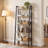 Jabari 67.9" H Metal Ladder Bookcase-1769335434