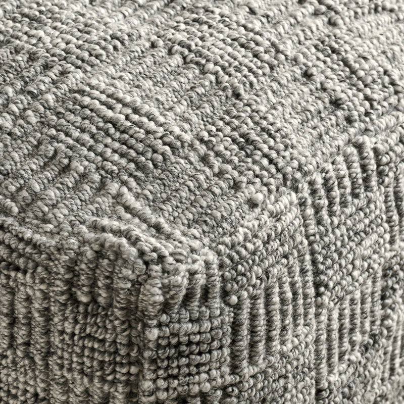 Coussin décoratif réversible intérieur / extérieur Vico, Gris