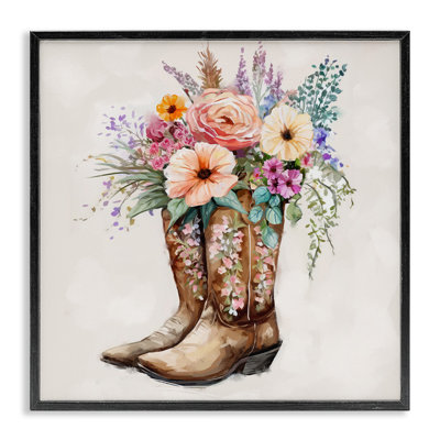 " Country Cowboy Boots Bouquet " by Ziwei Li