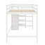 Lit mezzanine double avec garde-robe-2029846893