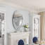 Iva Glass Oval Wall Mirror