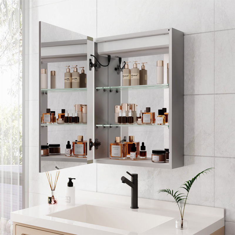 Armoire à pharmacie de salle de bain avec lumières