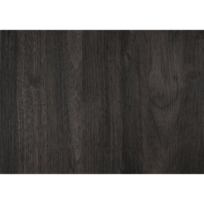 Table de chevet pour chambre à coucher, 2 tiroirs, brun moderne 2, finition