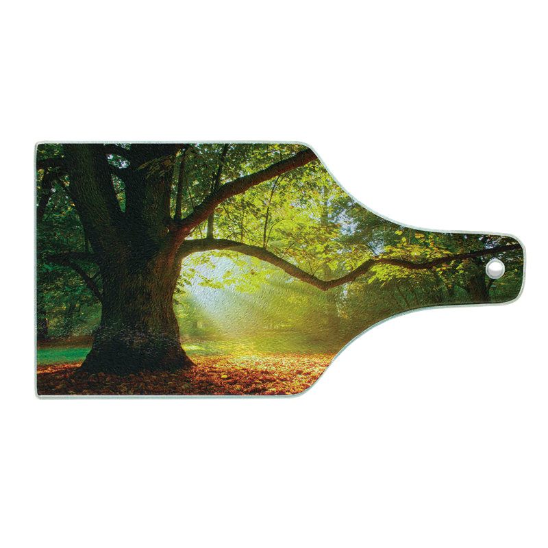 Planche à découper en verre trempé Ambesonne