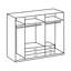 Loftis 5 Door Manufactured Wood Wardrobe