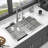 Drop-In Kitchen Sink Single Bowl