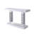 Ishaan Mirrored Console Table with Faux Gems Inlay