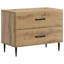 62cm W Manufactured Wood Bedside Table-2033568556