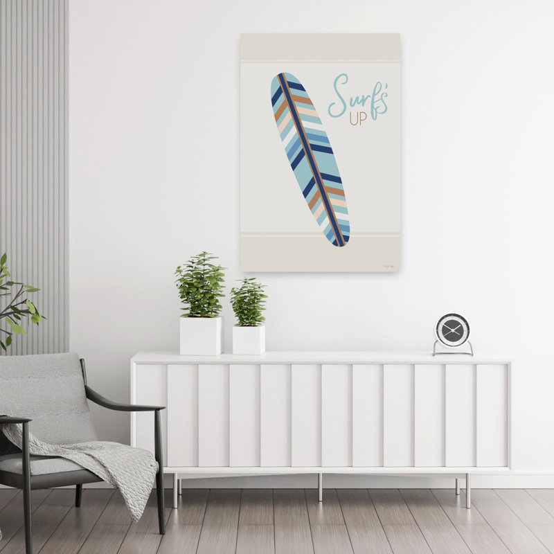 Surf's Up Coastal Art, H 36 po x l 24 po