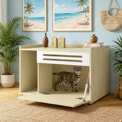 MDF Litter Box Enclosure