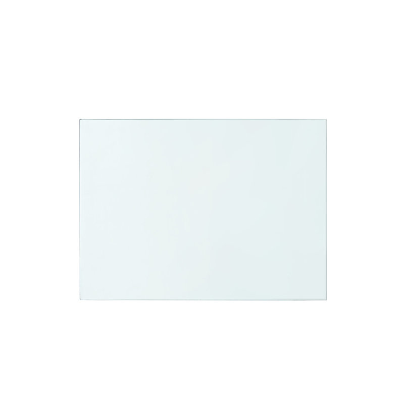 Florence 2-Drawer End Table Glass Top