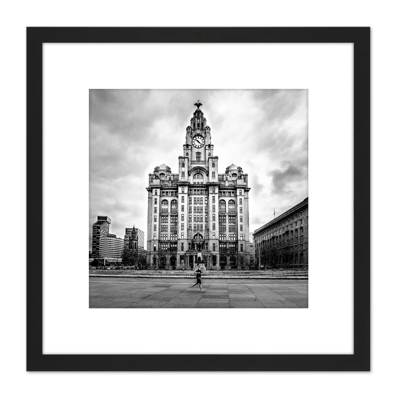 Taddeo Royal Liver Building Liverpool by Taddeo - Single Picture Frame Print