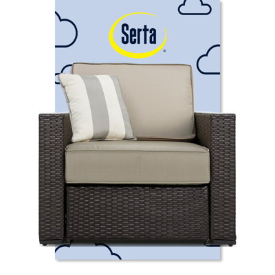 Chaise avec accoudoirs Serta Laguna