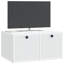 Unfinished TV Stand for TVs up to 65" with Fireplace Included