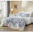  Lightweight Bohemian Floral Quilt Set 3 Piece -311225737
