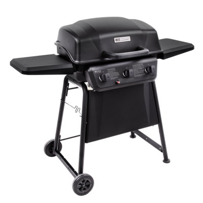 Charbroil American Gourmet 360 Classic Series 3-Burner Compact Propane Gas Grill