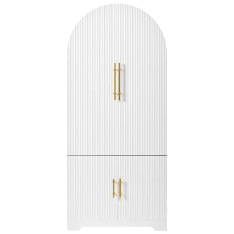 Armoire de cuisine 72 po avec 8 tablettes