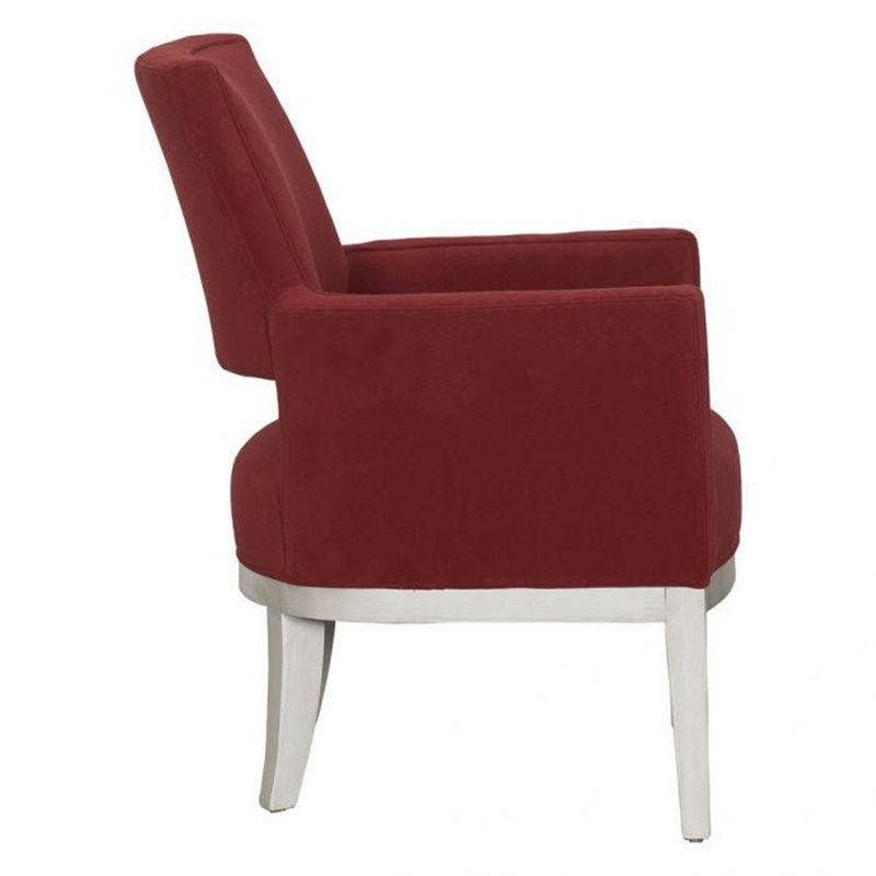 Fauteuil l 29 po Libby Langdon Maycroft, Noyer, 9818 Snow