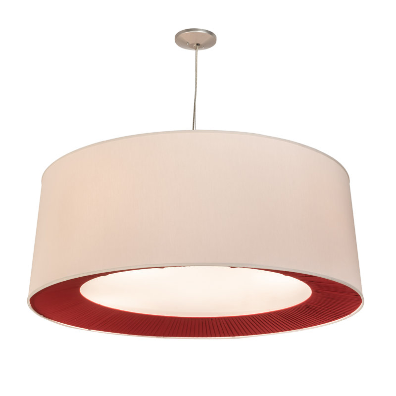 Luminaire suspendu tambour 5 lumières