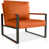 Similicuir orange est en rupture de stock