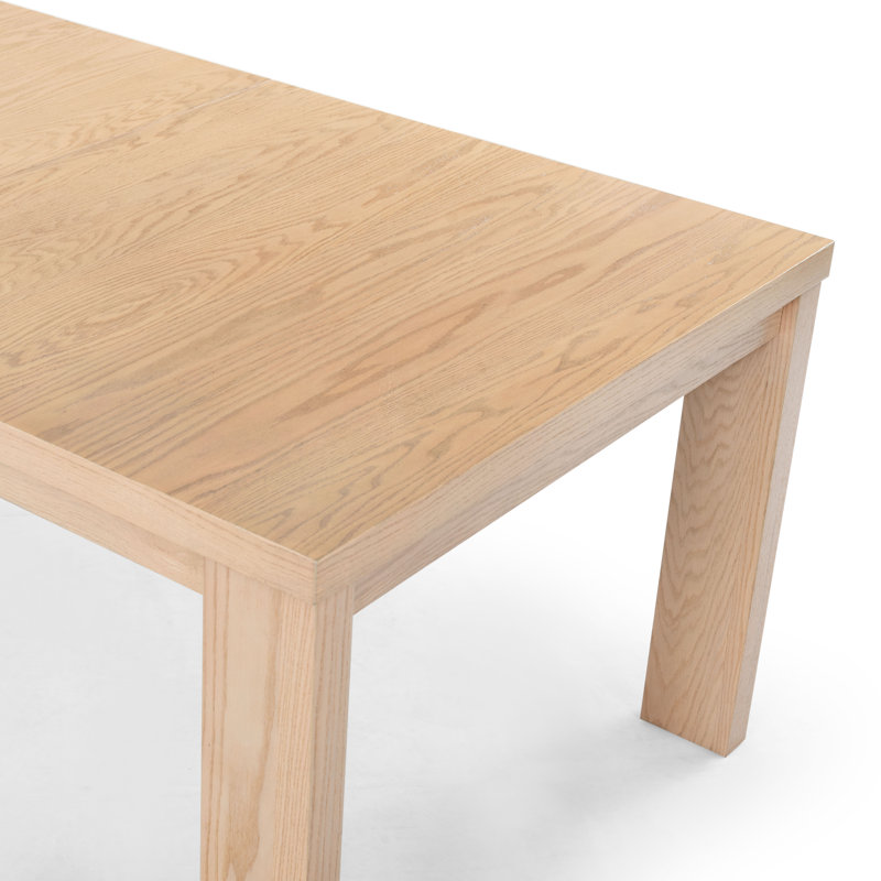 Desmond Extendable Wood Dining Table, Natural