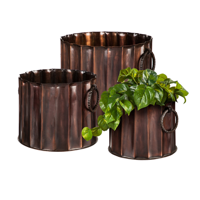 Metal Pot Planter