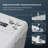 CRESTLE Premium Smart Toilet with Bidet, Foam Shield, Auto Open/Close Lid, Elongated Heated Seat, Powerful Auto/Backup Flush, UV Sterilization, Night Light, Tankless, Remote Control