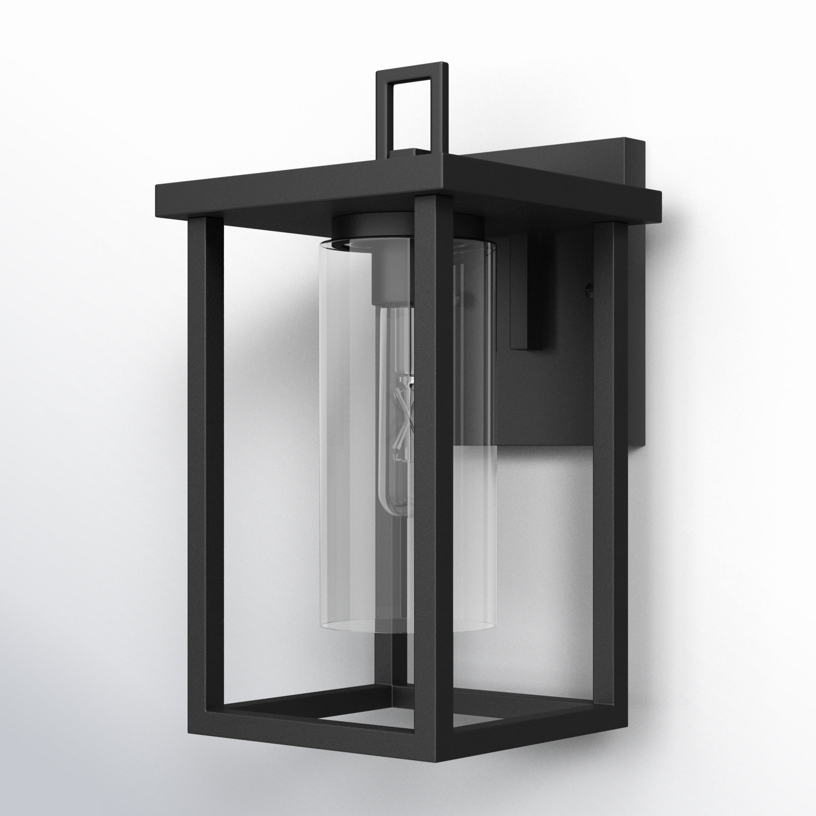 Kaisa Single Light Outdoor Wall Light, 13"H x 7" W x 8.5" D