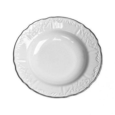 Simply Anna Handmade Porcelain Pasta Plate