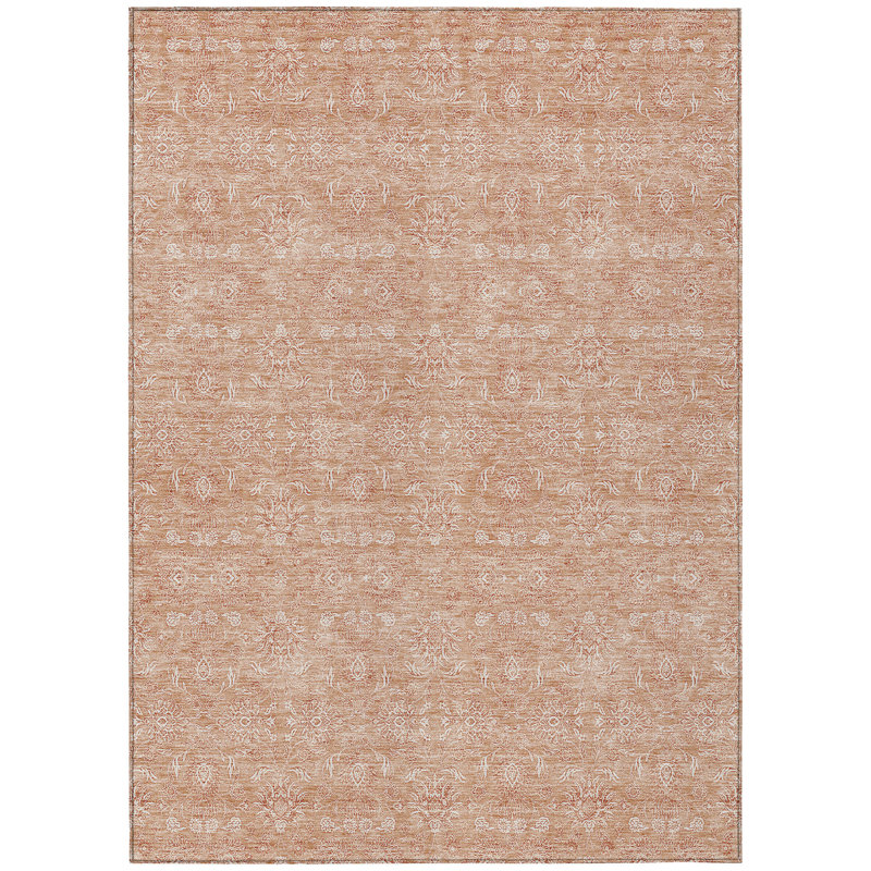 Alta Washable Floral Indoor / Outdoor Rug, Rectangle 2'6" x 3'10"