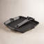 9.45 in. Cast Iron Square Grill Pan