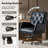 Kairos Transitional Swivel Desk Chair with Adjustable Height and Button-Tufted Backrest-1715675612