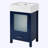 bathroom vanity with ceramic sink and ample storage-2142060260