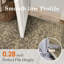 Tapis floral rétro brun-111667900