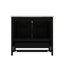 Meuble-lavabo 36 po avec lavabo en céramique, portes à fermeture silencieuse, tablettes de rangement doubles et tiroir segmenté-387554524