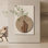 Art mural en grès Wabi Sabi avec herbe de pampa artificielle, décor texturé sans cadre pour entrée 17D