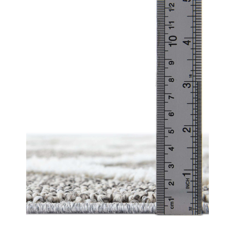 Jocelynmarie Geometric Indoor Rug, Runner 2' x 8'