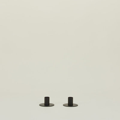 Essential 1.5'' H Stainless Steel Tabletop Candlestick