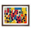 Inspiring Flower Market Abstract - Framed Print-1150142385-1150142389