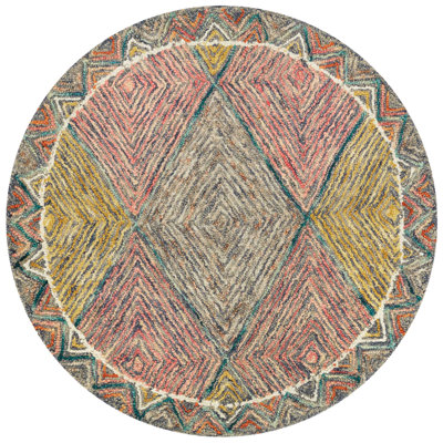 Morecambe Wool Geometric Indoor Rug