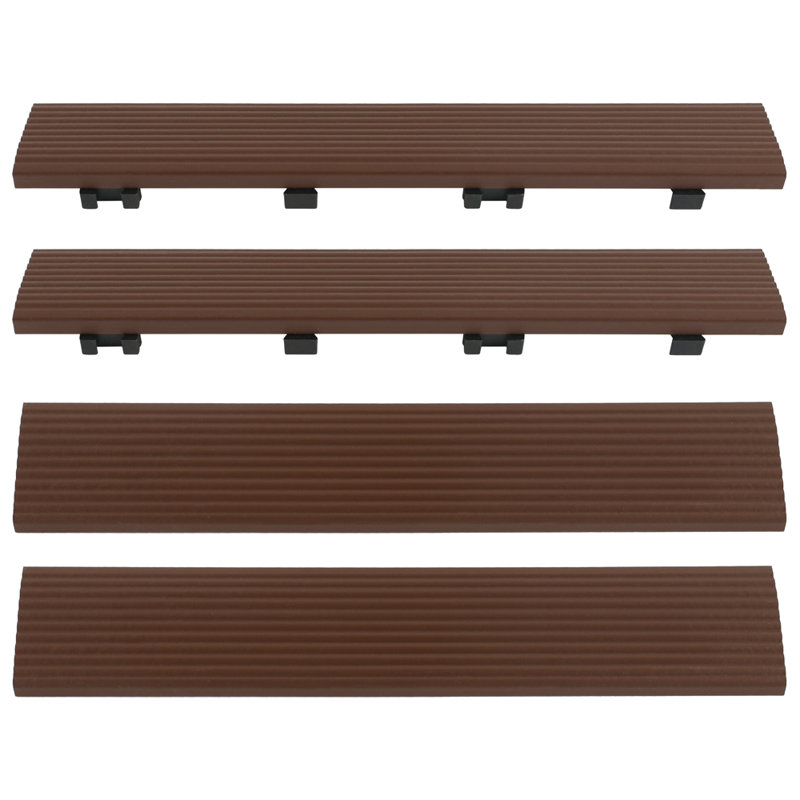 Carrelage de terrasse 2 po x 12 po Quick Deck, Séquoia californien