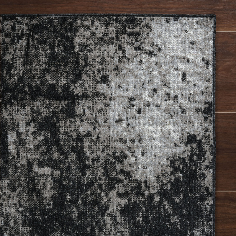 Kaleela Power Loom Abstract Area Rug , Runner 2'6'' x 8'